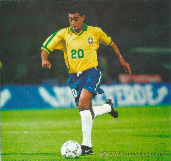 Sammelleidenschaft Sport: SELECCI&Oacute;N DE F&Uacute;TBOL DE BRASIL: Gran recorte de DENILSON