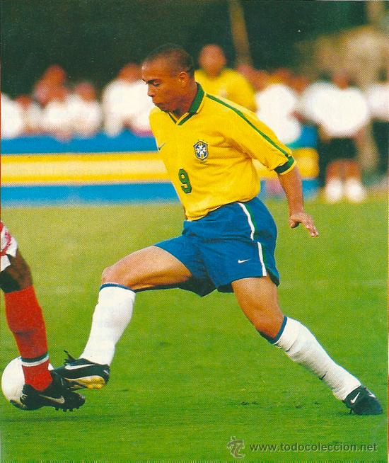 Sammelleidenschaft Sport: SELECCI&Oacute;N DE F&Uacute;TBOL DE BRASIL: Recorte de RONALDO