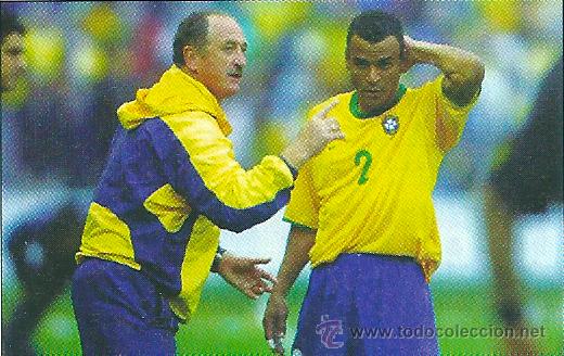 Sports collectibles: SELECCI&Oacute;N DE F&Uacute;TBOL DE BRASIL: Recorte de CAF&Uacute; con SCOLARI