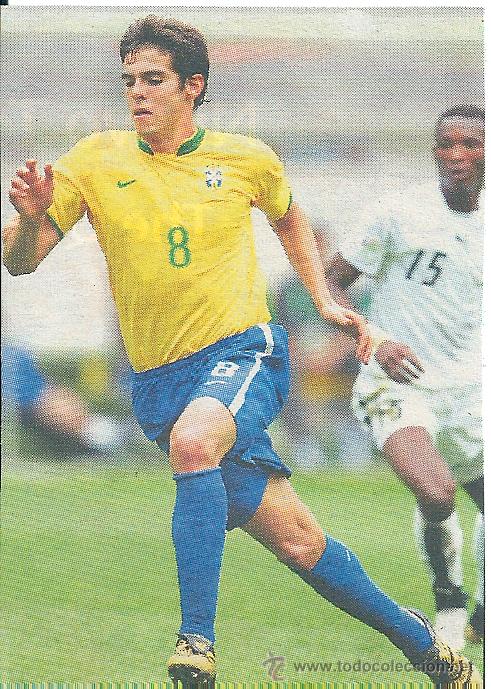 Sports collectibles: SELECCI&Oacute;N DE F&Uacute;TBOL DE BRASIL: Recorte de KAK&Aacute;