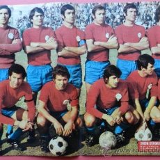 Coleccionismo deportivo: POSTER GRANDE UD SALAMANCA 73/74 - AS COLOR LIGA FUTBOL 1973/1974 - ALINEACION - 
