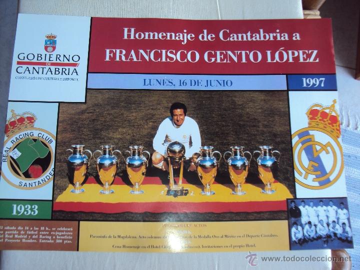 Coleccionismo deportivo: Real Madrid. Carteles Historicos. 32 Completo.