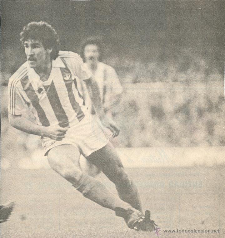 Coleccionismo deportivo: REAL SOCIEDAD: Gran recorte de JES&Uacute;S MARI ZAMORA. Primeros a&ntilde;os 80