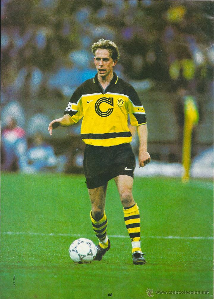 Colecionismo desportivo: BORUSSIA DE DORTMUND: Minip&oacute;ster de HEINRICH. 1998