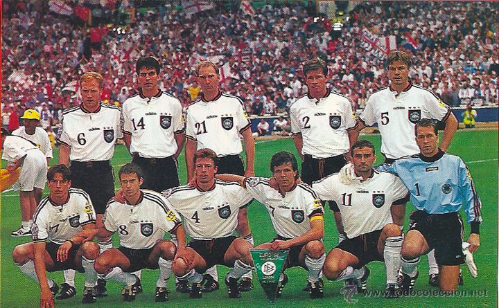 Colecionismo desportivo: SELECCION DE F&Uacute;TBOL DE ALEMANIA: Recorte de mediados de los 90