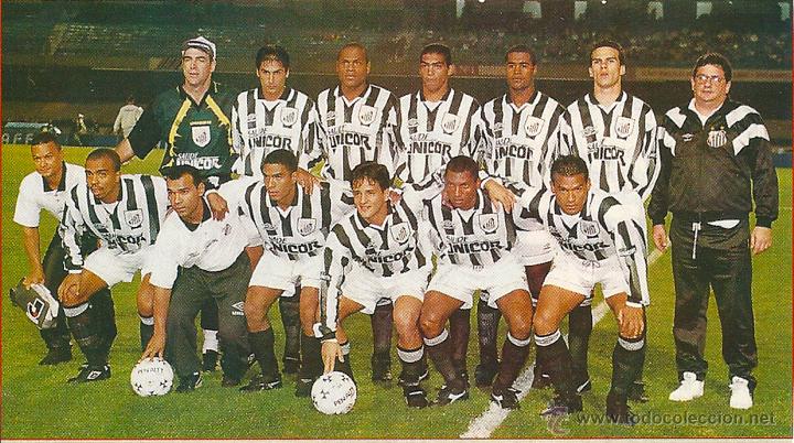Colecionismo desportivo: SANTOS: Recorte de finales de los a&ntilde;os 90