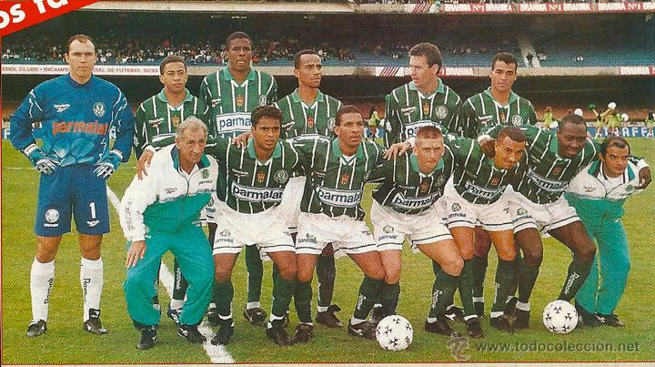 Colecionismo desportivo: PALMEIRAS: Recorte de finales de los a&ntilde;os 90