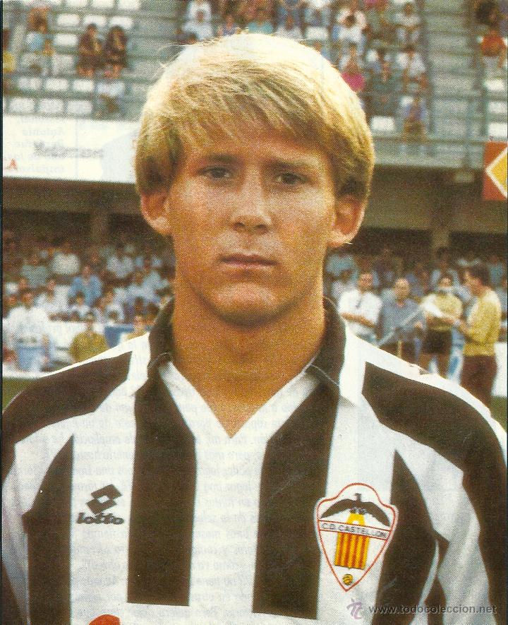 Colecionismo desportivo: CLUB DEPORTIVO CASTELL&Oacute;N: Gran recorte de GAIZKA MENDIETA. Hacia 1993