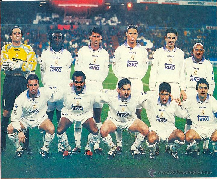 Colecionismo desportivo: REAL MADRID: Recorte de 1998