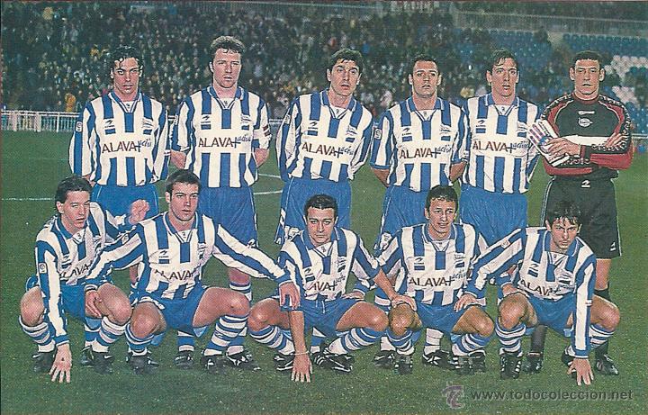 Colecionismo desportivo: DEPORTIVO ALAV&Eacute;S: Recorte de finales de los 90