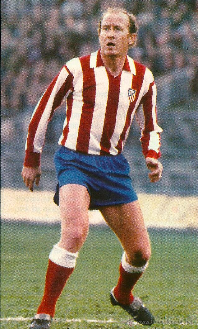 Collezionismo sportivo: ATL&Eacute;TICO DE MADRID: Recorte de MARCIAL PINA, finales de los a&ntilde;os 70