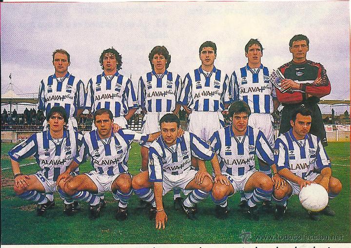 Collezionismo sportivo: DEPORTIVO ALAV&Eacute;S: Recorte de finales de los a&ntilde;os 90