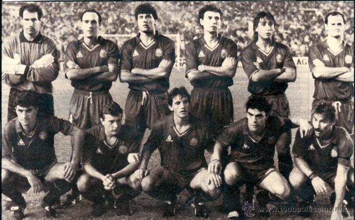 Collectionnisme sportif: SELECCI&Oacute;N ESPA&Ntilde;OLA DE F&Uacute;TBOL: Recorte de los primeros a&ntilde;os 90