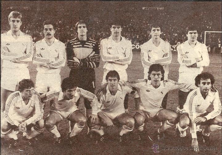 Sammelleidenschaft Sport: REAL MADRID: Recorte de la temporada 85-86