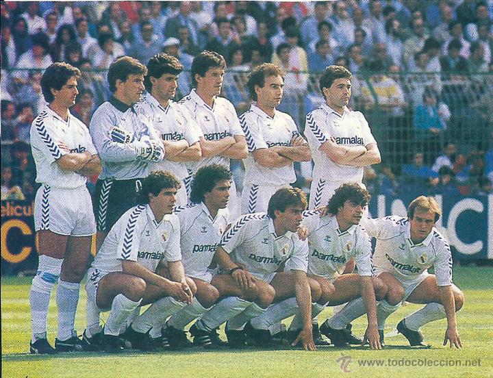 Collezionismo sportivo: REAL MADRID: Recorte de los &uacute;ltimos a&ntilde;os 80