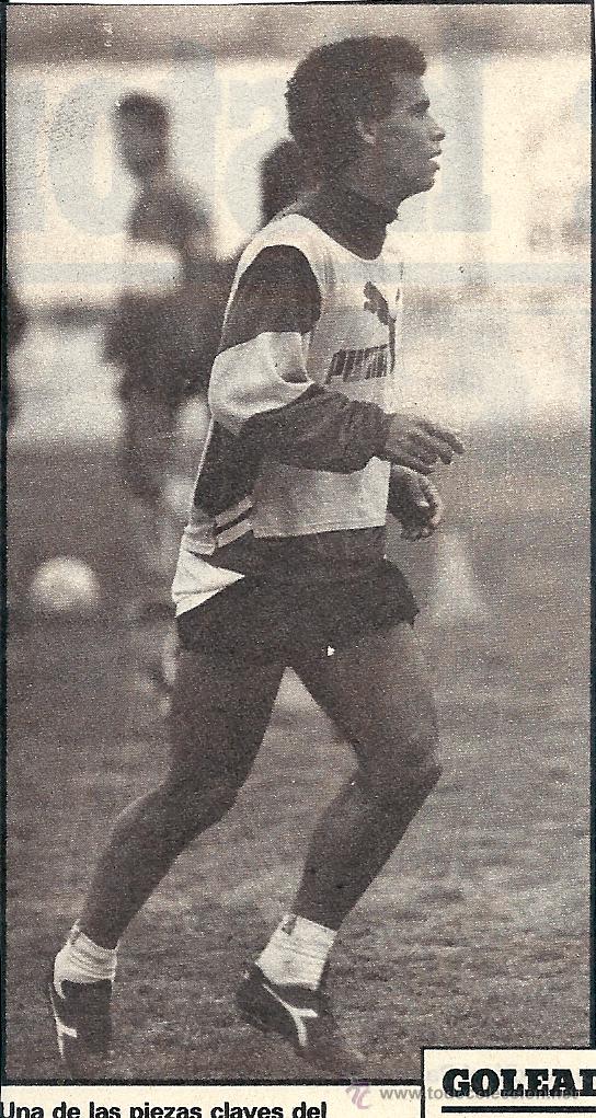 Collezionismo sportivo: REAL MURCIA: Recorte de CORREA. Hacia 1990