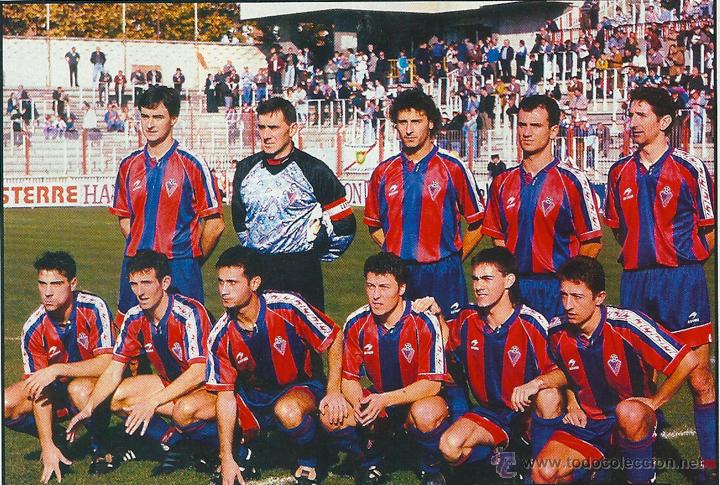 Collezionismo sportivo: S.D. EIBAR: Recorte de un equipo de la temporada 94-95