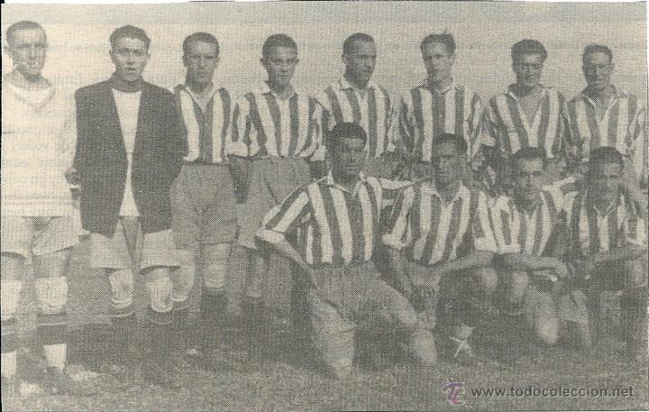Sammelleidenschaft Sport: REAL SPORTING DE GIJ&Oacute;N: Recorte de un equipo de 1931