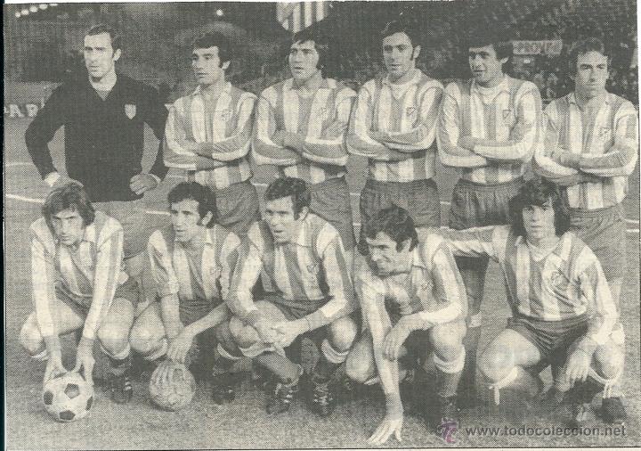 Sammelleidenschaft Sport: ATL&Eacute;TICO DE MADRID: Recorte de un equipo de la temporada 72-73