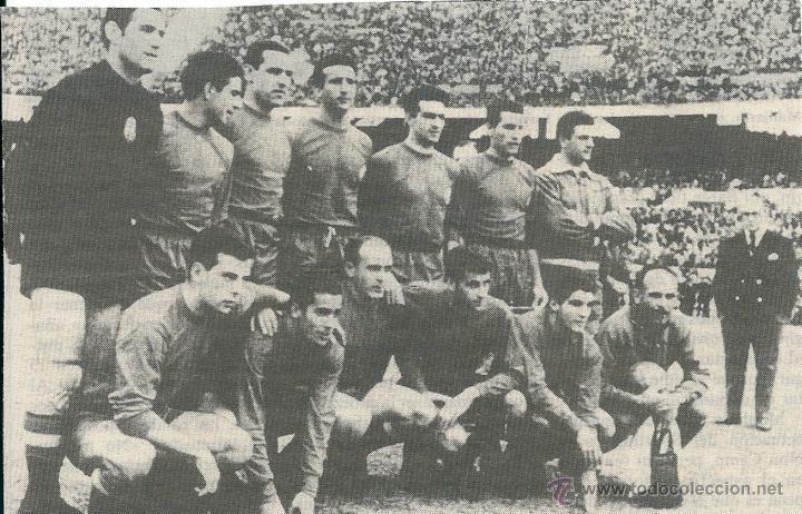 Sammelleidenschaft Sport: SELECCION ESPA&Ntilde;OLA DE F&Uacute;TBOL: Recorte de 1960 (ARGENTINA 2-ESPA&Ntilde;A 0 )