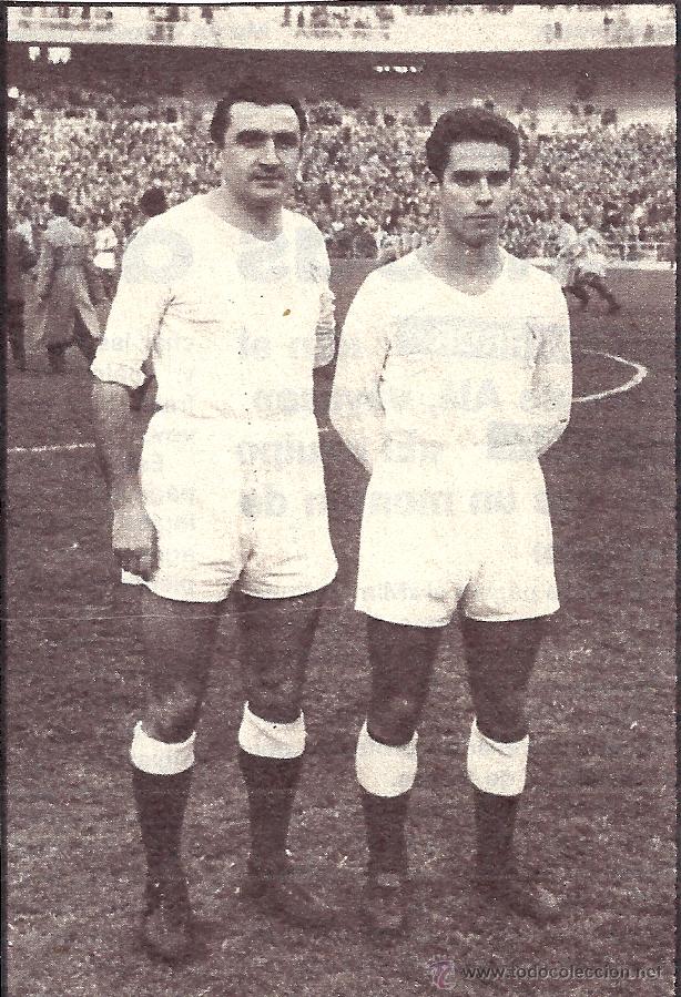 Sammelleidenschaft Sport: REAL MADRID: Recorte de MU&Ntilde;OZ y Z&Aacute;RRAGA