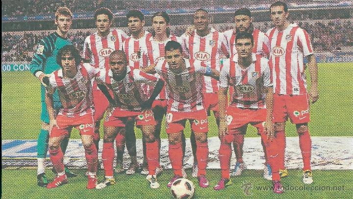 Sammelleidenschaft Sport: ATL&Eacute;TICO DE MADRID: Recorte de un equipo de hace un par de temporadas (2011 o 12)