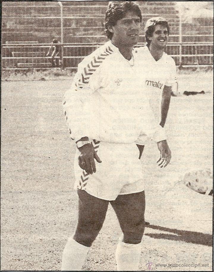Collezionismo sportivo: REAL MADRID: Recorte de SANTILLANA