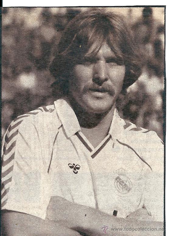 Collezionismo sportivo: REAL MADRID: Recorte de BERND SCHUSTER