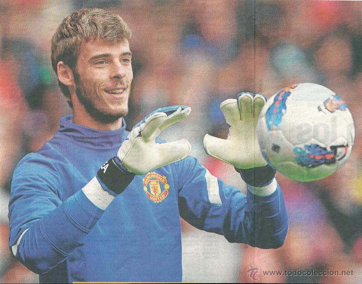Collezionismo sportivo: MANCHESTER UNITED ( MANU ): Gran recorte de DAVID DE GEA