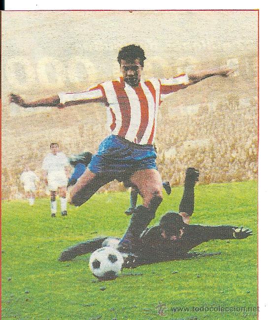 Collezionismo sportivo: ATL&Eacute;TICO DE MADRID: Recorte de MENDON&Ccedil;A en acci&oacute;n