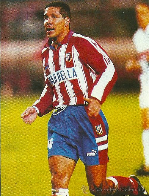 Collezionismo sportivo: ATL&Eacute;TICO DE MADRID: Recorte del CHOLO SIMEONE
