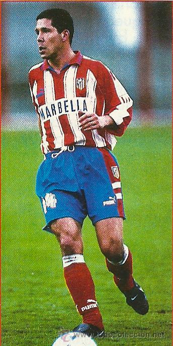 Collezionismo sportivo: ATL&Eacute;TICO DE MADRID: Recorte del CHOLO SIMEONE