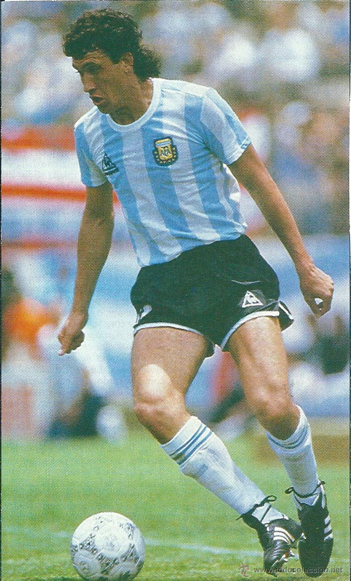 Collezionismo sportivo: SELECCI&Oacute;N DE F&Uacute;TBOL DE ARGENTINA: Recorte de JORGE VALDANO