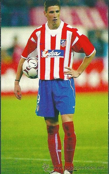 Collezionismo sportivo: ATL&Eacute;TICO DE MADRID: Recorte de FERNANDO TORRES
