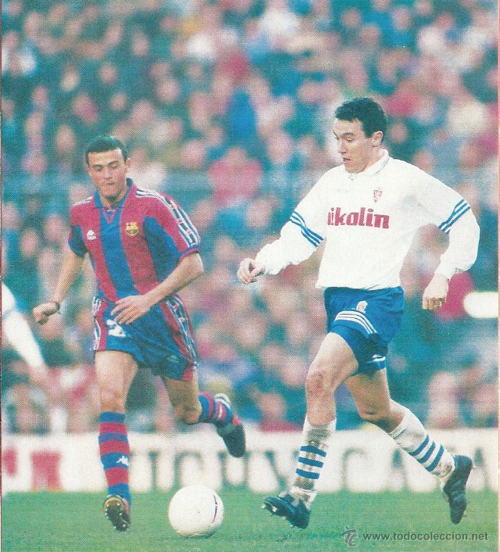 Collezionismo sportivo: REAL ZARAGOZA: Gran recorte de XAVI AGUADO