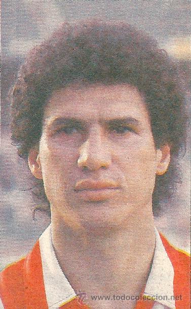 Collezionismo sportivo: ATL&Eacute;TICO DE MADRID: Recorte de BALTAZAR. Finales de los a&ntilde;os 80