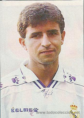 Collezionismo sportivo: REAL MADRID: Recorte de Lu&iacute;s MILLA