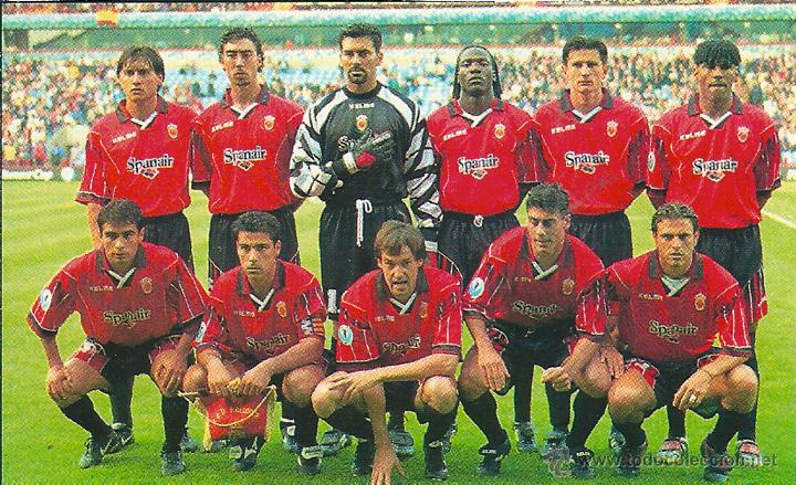 Collezionismo sportivo: RCD, MALLORCA: Recorte de un equipo de la temporada 98-99