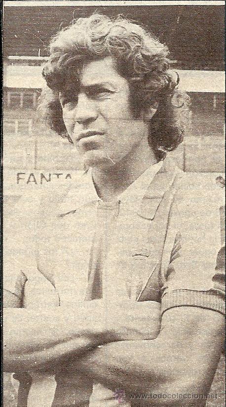 Collezionismo sportivo: REAL SPORTING DE GIJ&Oacute;N: Recorte de ENZO FERRERO. A&ntilde;os 70