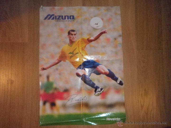 poster rivaldo mizuno barcelona bar a b Buy Antique