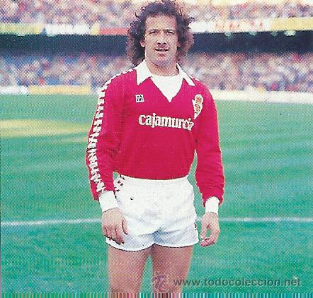 Collectionnisme sportif: REAL MURCIA: Recorte de RAM&Iacute;REZ. A&ntilde;os 80