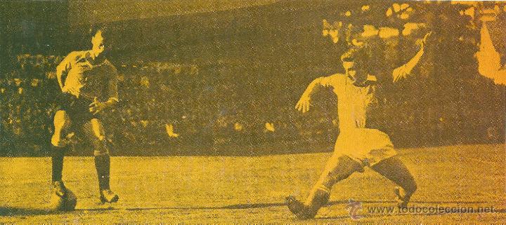 Collectionnisme sportif: SELECCI&Oacute;N DE F&Uacute;TBOL DE URUGUAY: Recorte de Juan SCHIAFFINO en 1954