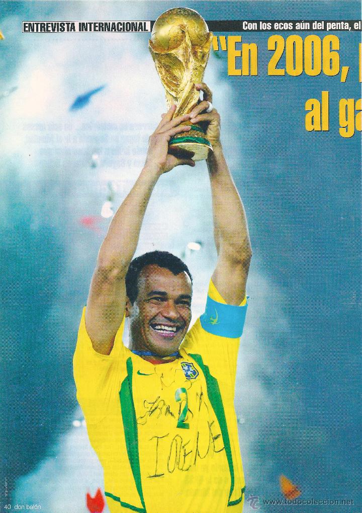 Collectionnisme sportif: SELECCI&Oacute;N DE F&Uacute;TBOL DE BRASIL: Minip&oacute;ster de CAF&Uacute; con la Copa del mundo de 1994