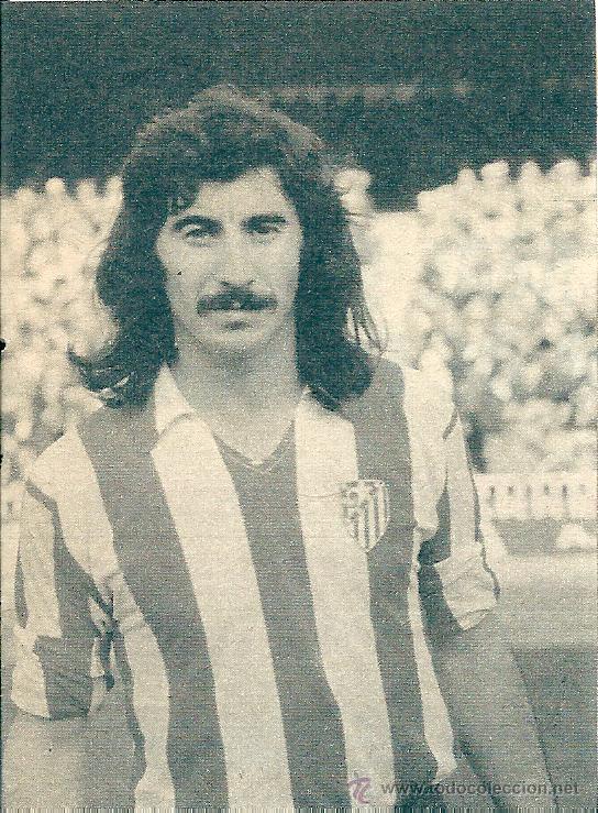 Collezionismo sportivo: ATL&Eacute;TICO DE MADRID: recorte de AYALA. A&ntilde;os 70