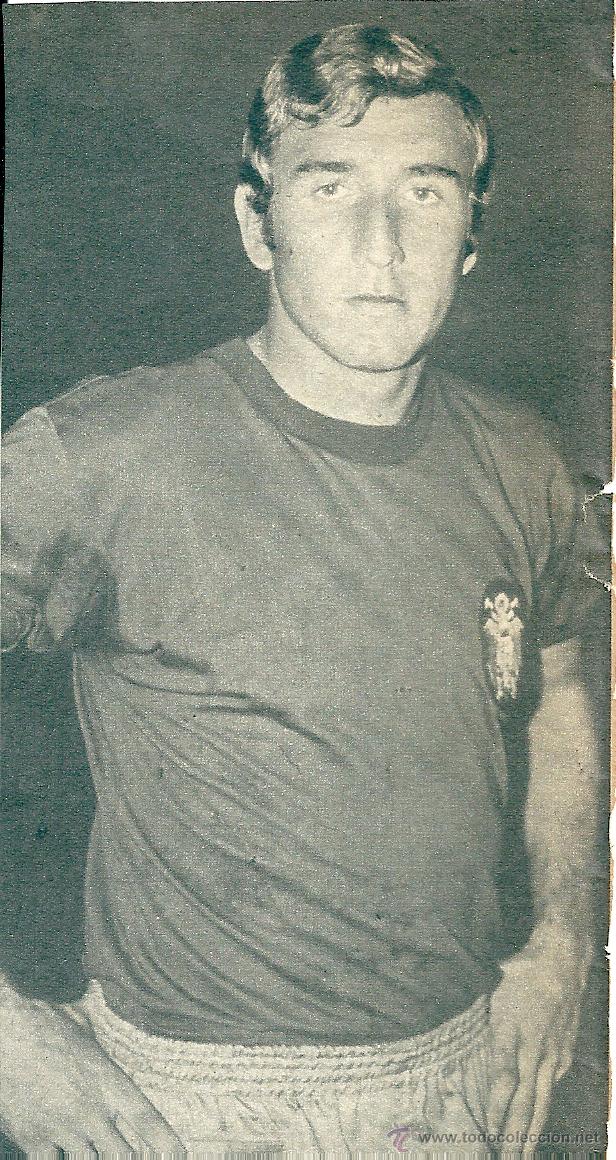 Collezionismo sportivo: SELECCI&Oacute;N ESPA&Ntilde;OLA DE F&Uacute;TBOL: recorte de REXACH. Primeros a&ntilde;os 70