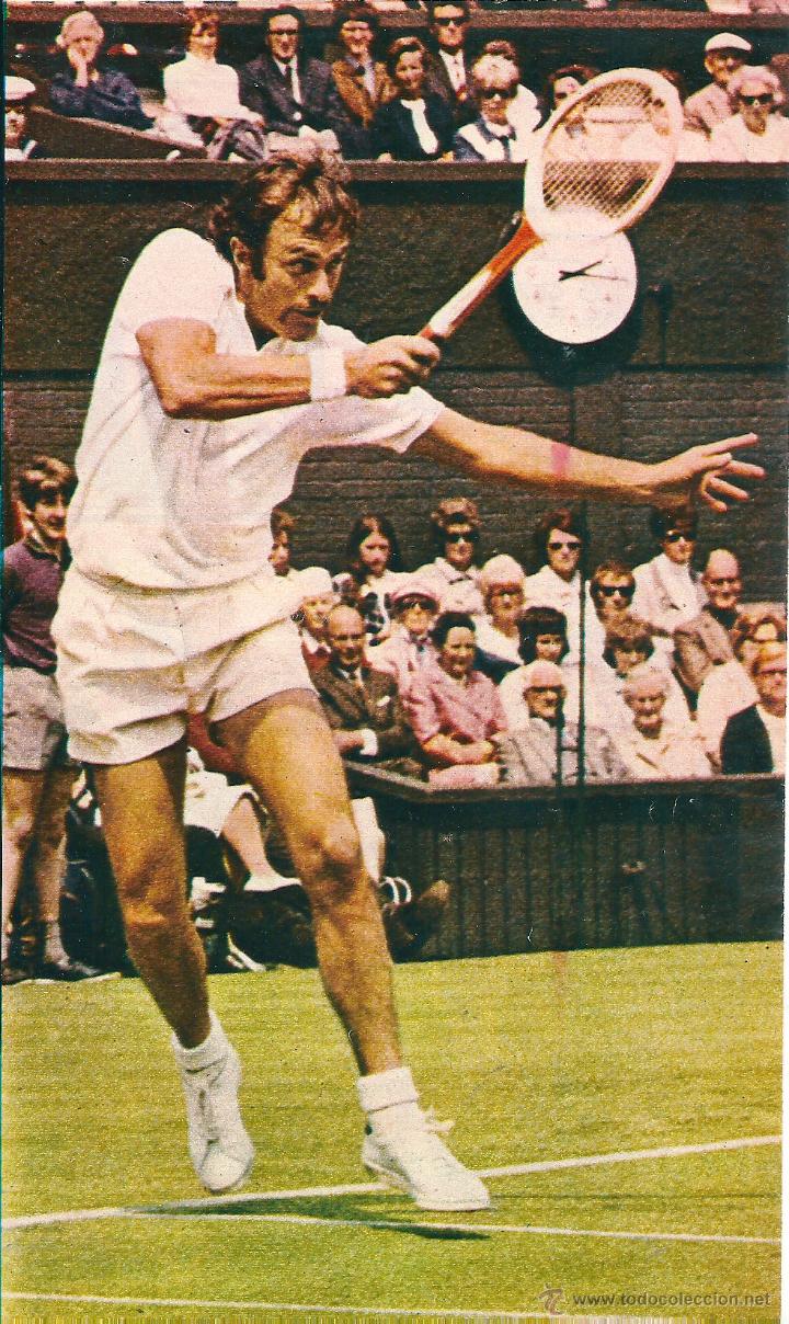 Collezionismo sportivo: TENIS: Gran recorte de JOHN NEWCOMBRE. 1971