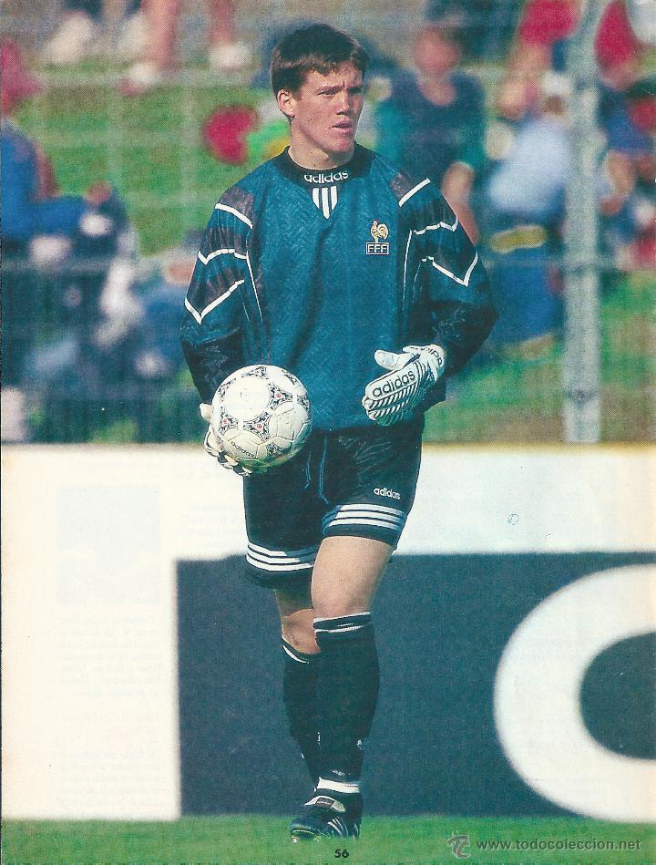 Collectionnisme sportif: SELECCI&Oacute;N DE F&Uacute;TBOL DE FRANCIA: Minip&oacute;ster de LANDREAU