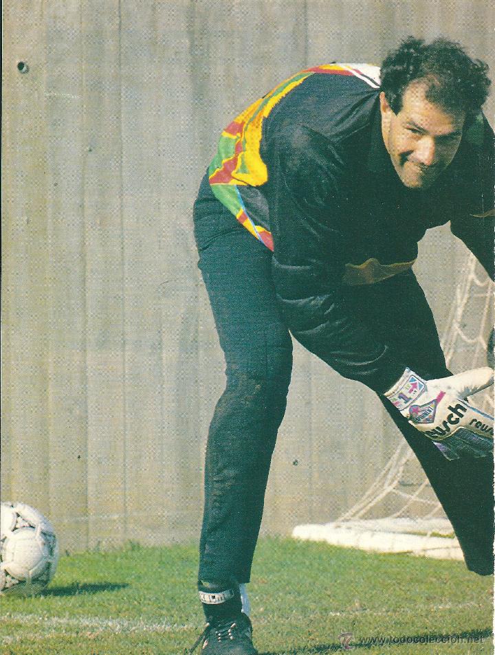 Coleccionismo deportivo: BAR&Ccedil;A: Minip&oacute;ster de Andoni ZUBIZARRETA - Foto 1