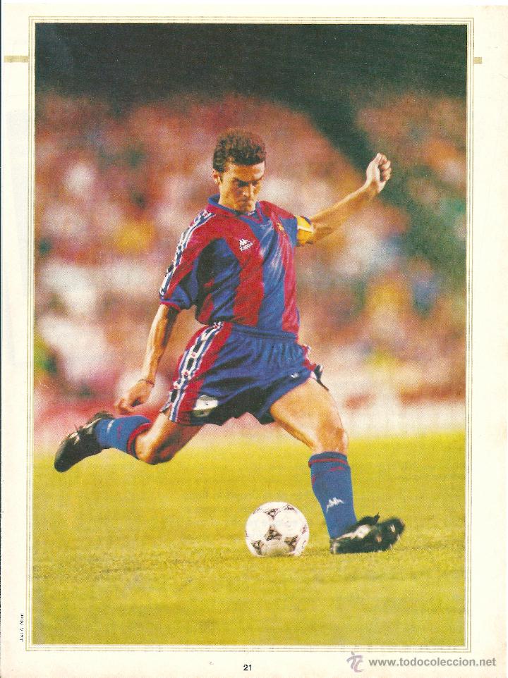 Coleccionismo deportivo: BAR&Ccedil;A: Minip&oacute;ster de Guillermo AMOR. - Foto 1