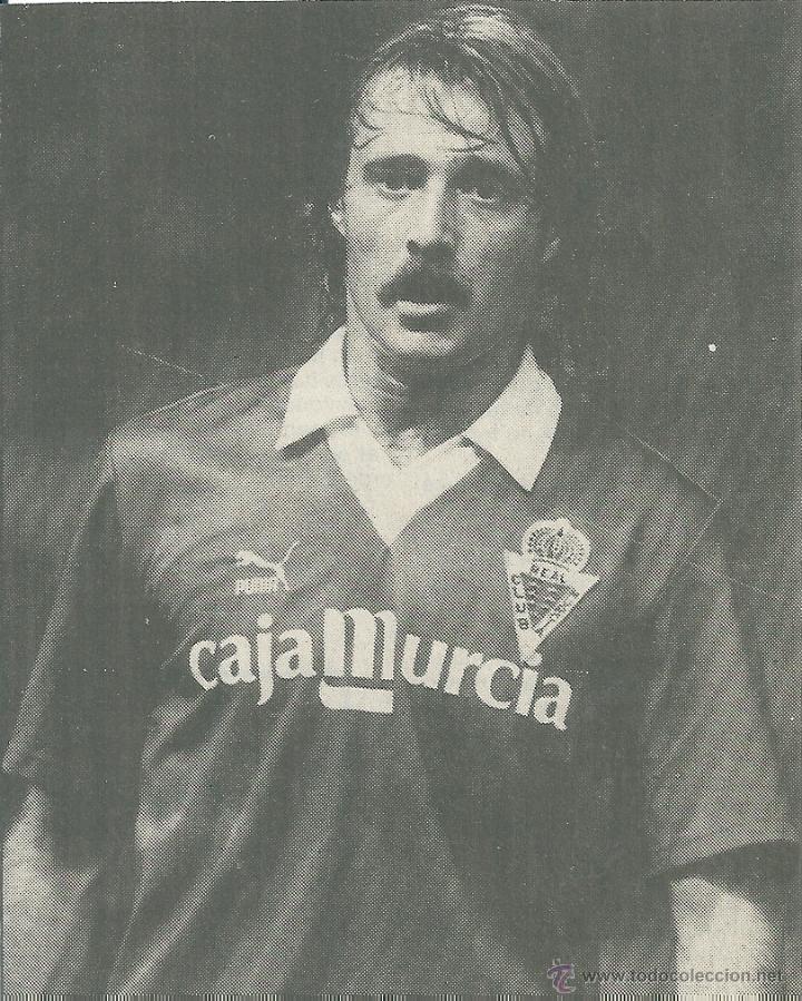 Collectionnisme sportif: REAL MURCIA: Recorte de PACO CL&Oacute;S